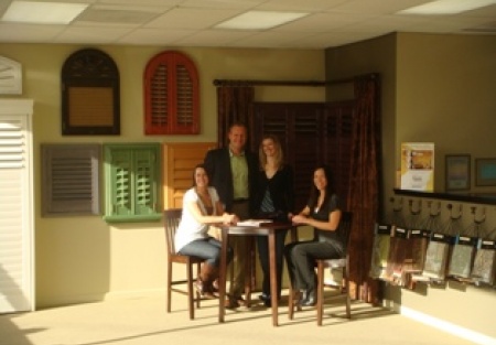 Window covering and home furnishing franchise opportunity