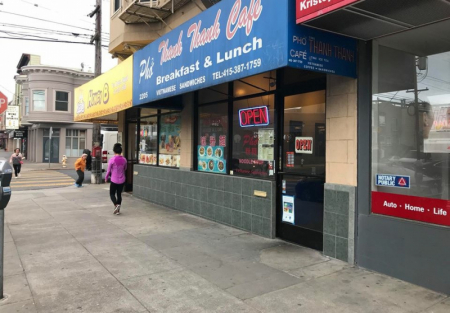 Vietnamese restaurant for sale on Clement street in SF