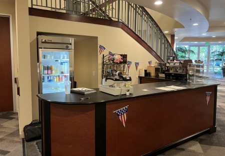 Small cafe for sale in Roseville inside office building