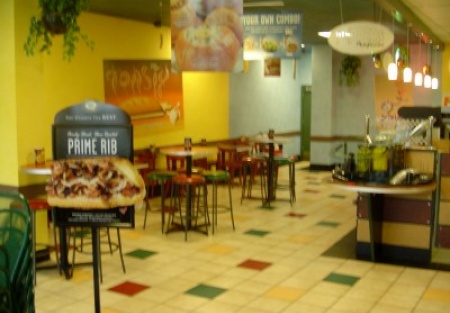 High Volume Quiznos Franchise in Busy Shopping Center